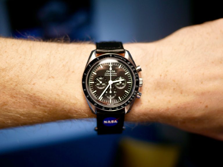 Omega Watch On Mans Wrist
